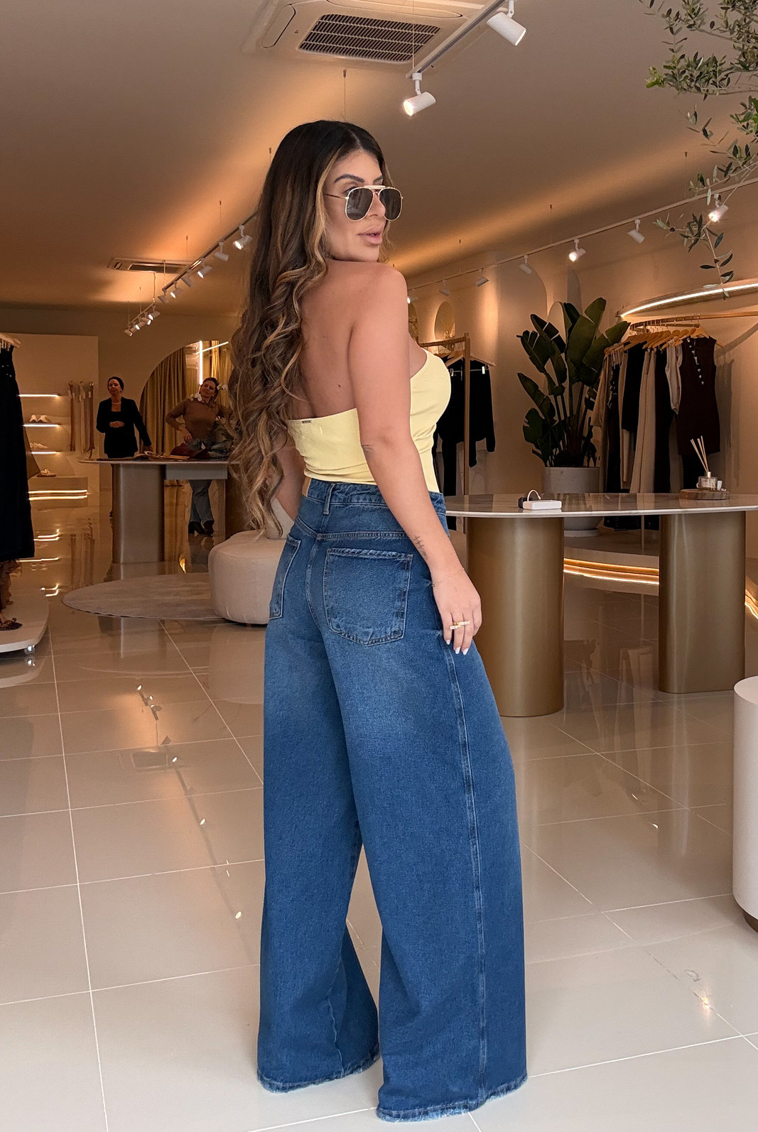 CALÇA JEANS RELAXED ESTER CALÇA JEANS RELAXED ESTER