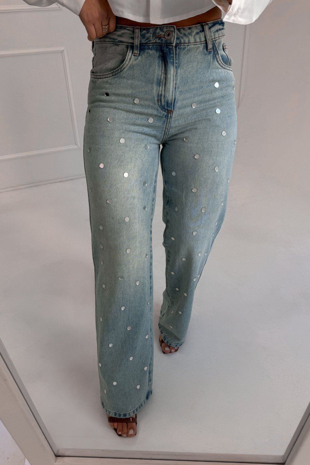 CALÇA JEANS FULL LENGTH HIGH ISADORA MYFT CALÇA JEANS FULL LENGTH HIGH ISADORA MYFT