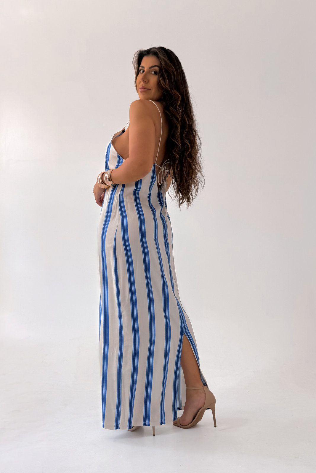 VESTIDO COM LENÇO BIANCA MY