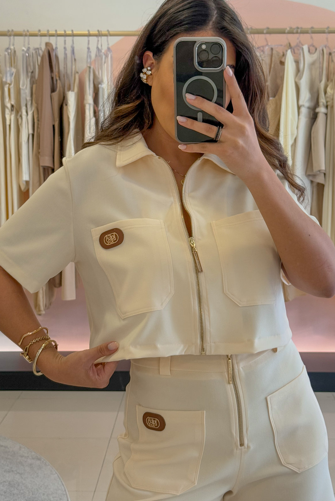 CAMISA CROPPED ANNE LANÇA PERFUME CAMISA CROPPED ANNE LANÇA PERFUME