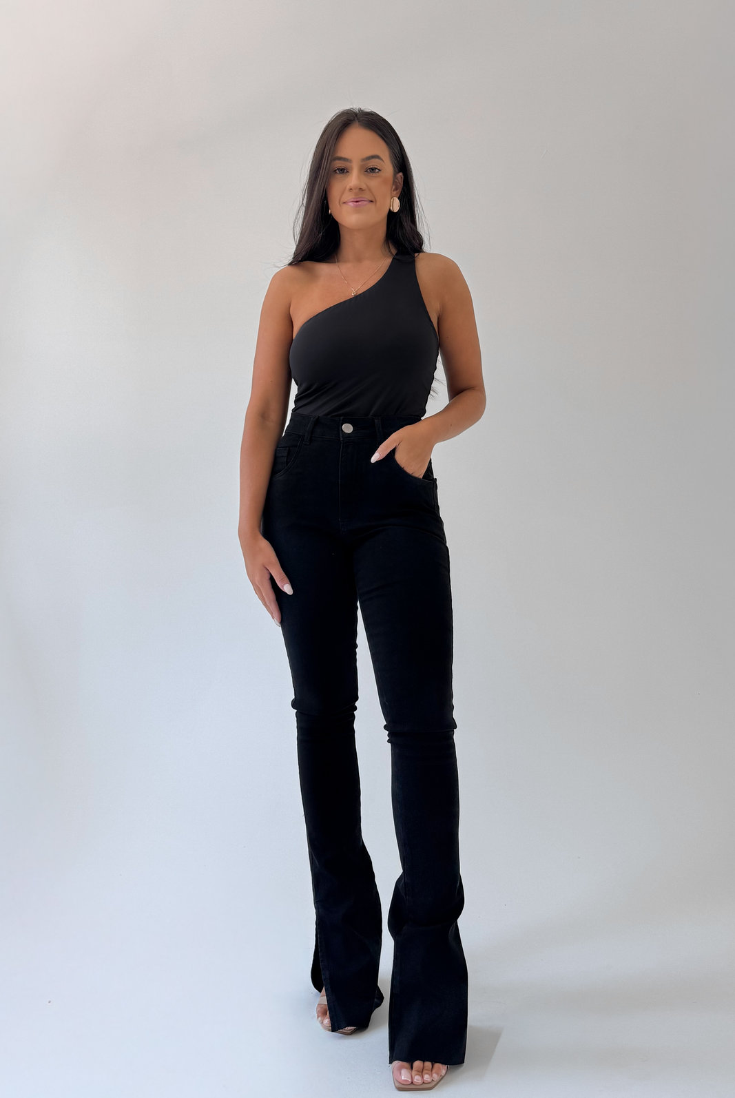 CALÇA JEANS POWER COM ELASTANO REBECA NIAH CALÇA JEANS POWER COM ELASTANO REBECA NIAH