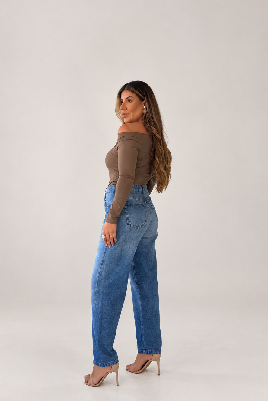 CALÇA JEANS BALLON FLAVIA NIAH CALÇA JEANS BALLON FLAVIA NIAH