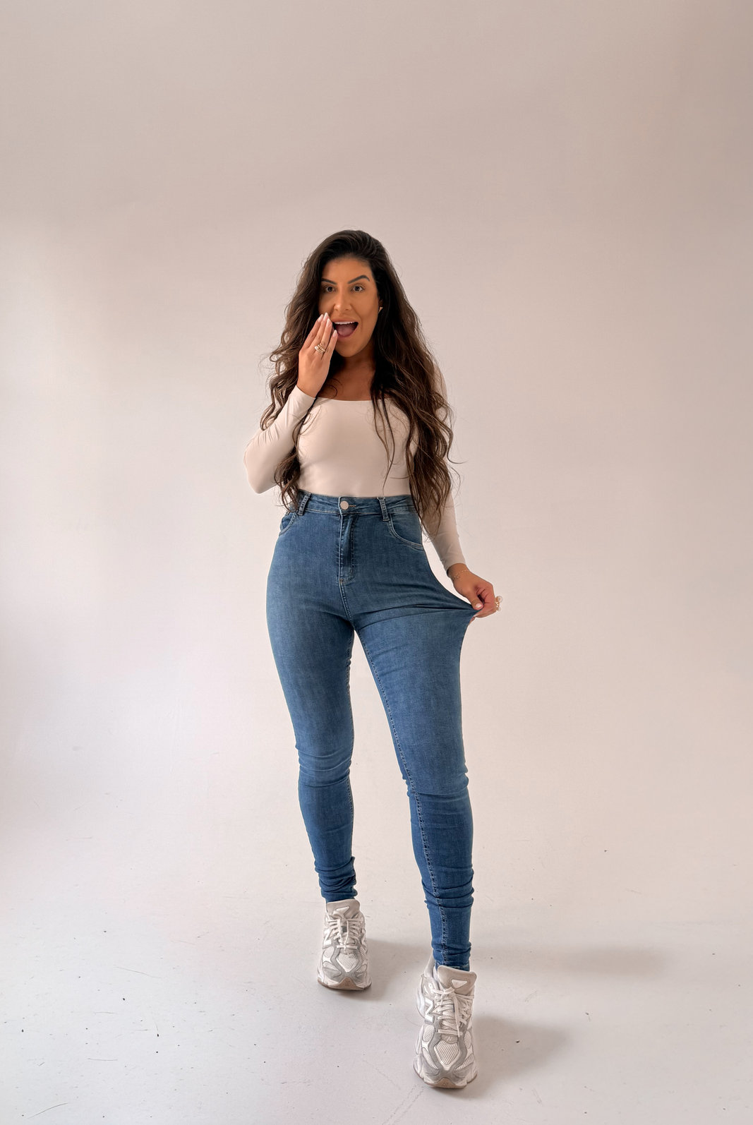 CALÇA JEANS SKINNY ULTRA POWER LEANDRA NIAH CALÇA JEANS SKINNY ULTRA POWER LEANDRA NIAH