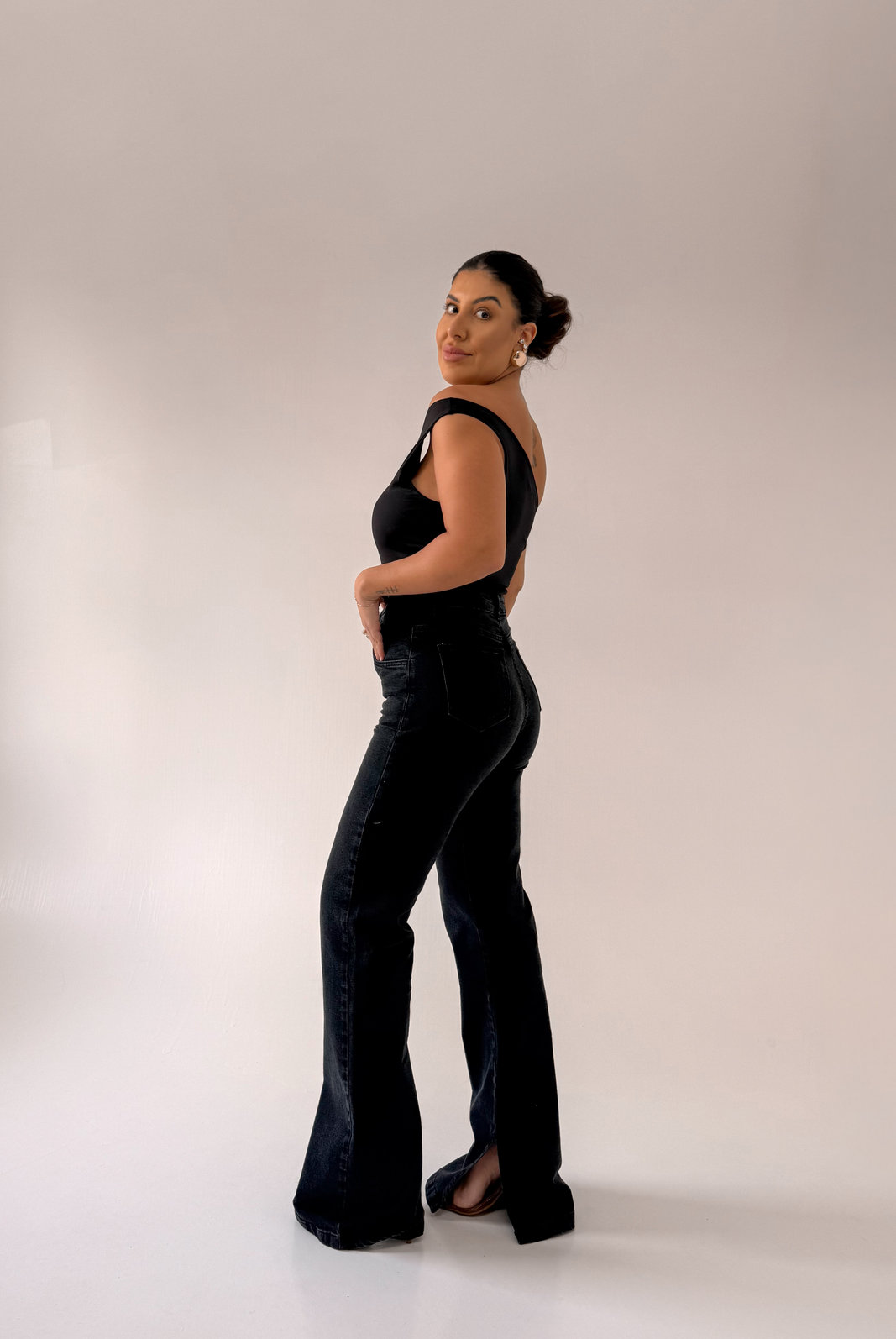 CALÇA JEANS POWER BOOT CUT ELOISA NIAH CALÇA JEANS POWER BOOT CUT ELOISA NIAH