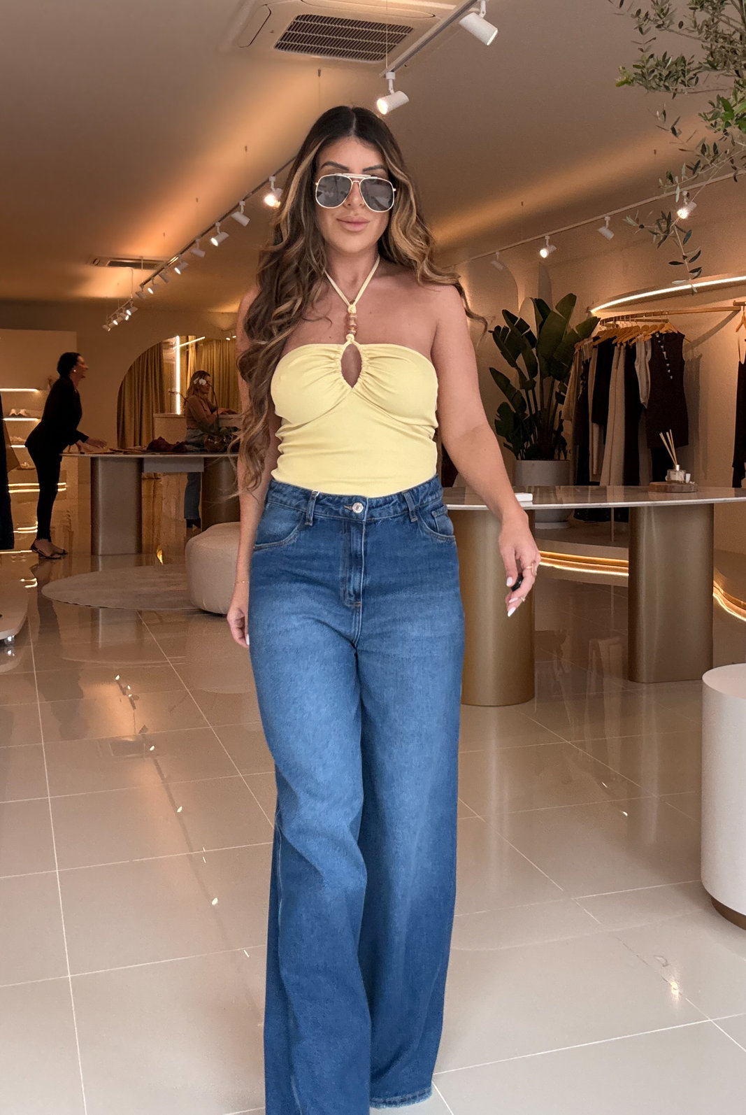 CALÇA JEANS RELAXED ESTER CALÇA JEANS RELAXED ESTER