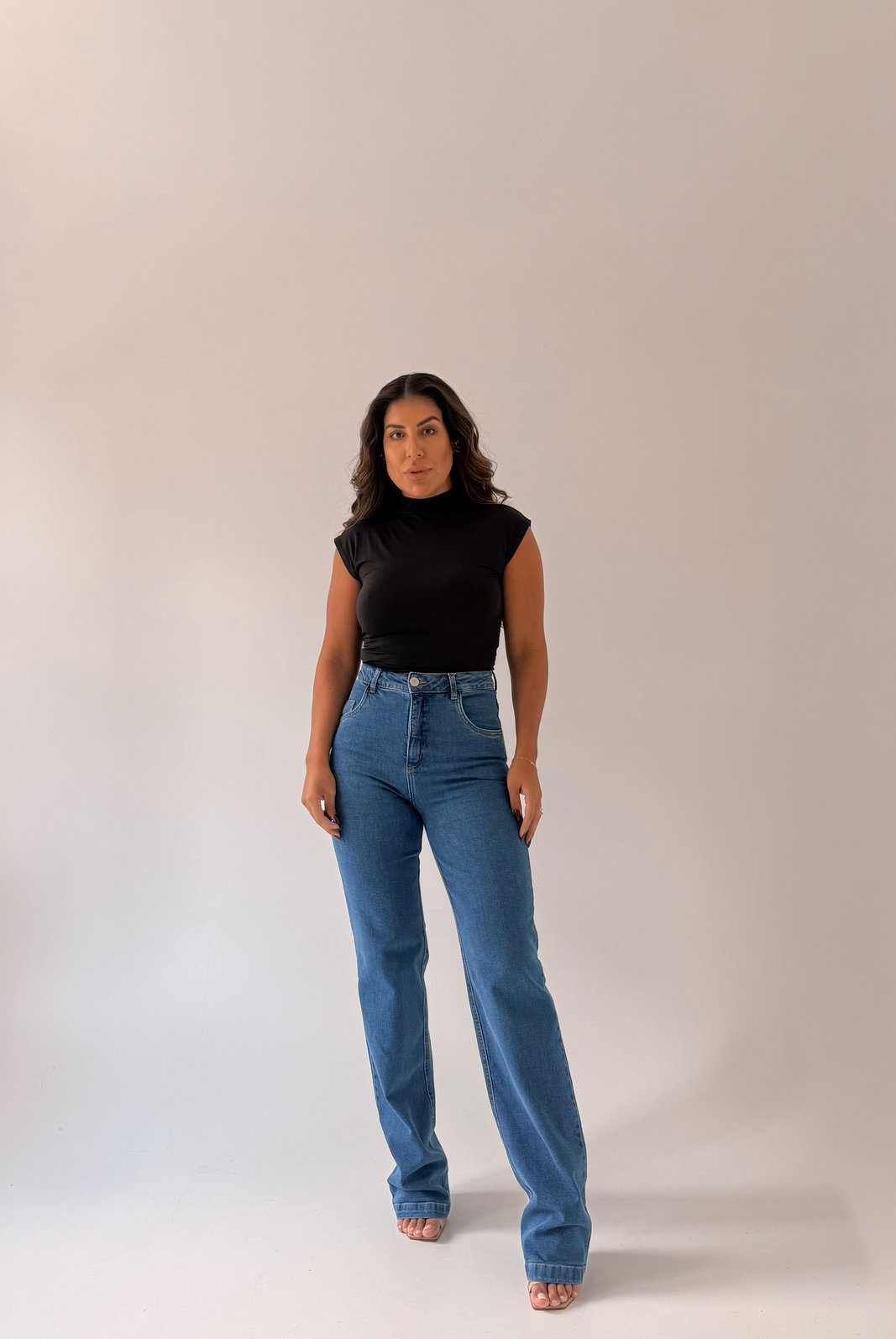 CALÇA JEANS POWER WIDE LEG STACY NIAH CALÇA JEANS POWER WIDE LEG STACY NIAH