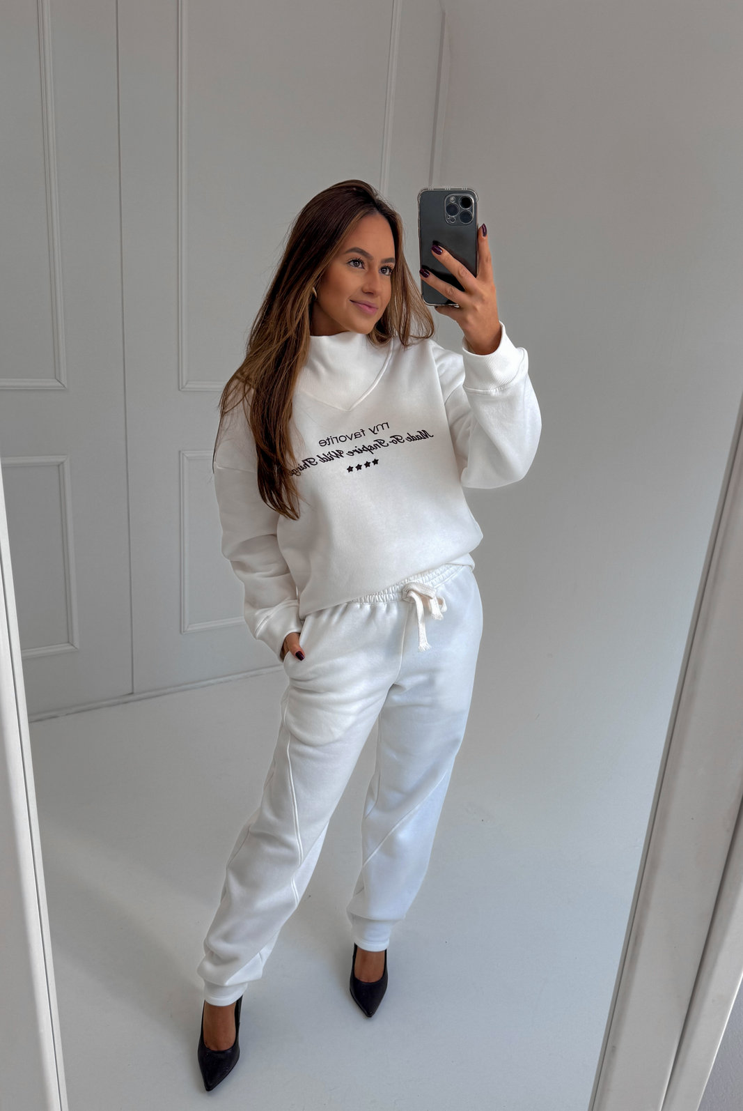 CALÇA BAGGY MOLETOM LAURA MYFT CALÇA BAGGY MOLETOM LAURA MYFT