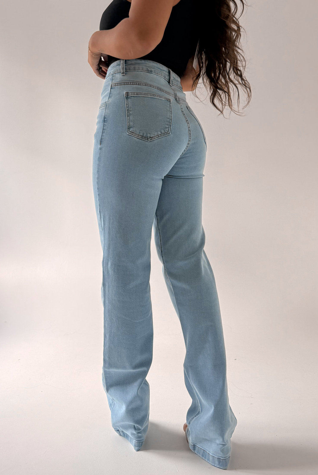 CALÇA JEANS POWER WIDE LEG LAÍS NIAH CALÇA JEANS POWER WIDE LEG LAÍS NIAH