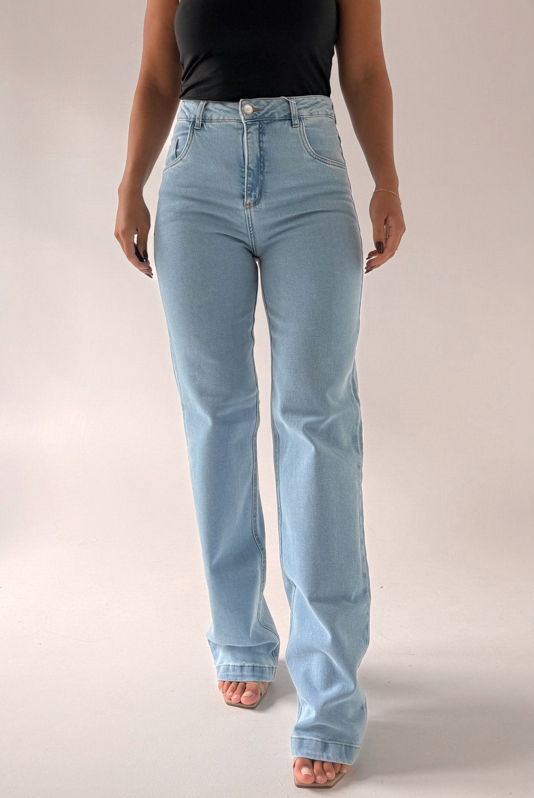 CALÇA JEANS POWER WIDE LEG LAÍS NIAH CALÇA JEANS POWER WIDE LEG LAÍS NIAH
