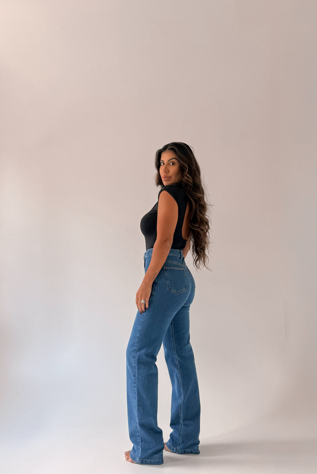 CALÇA JEANS POWER RETA STACY NIAH CALÇA JEANS POWER RETA STACY NIAH