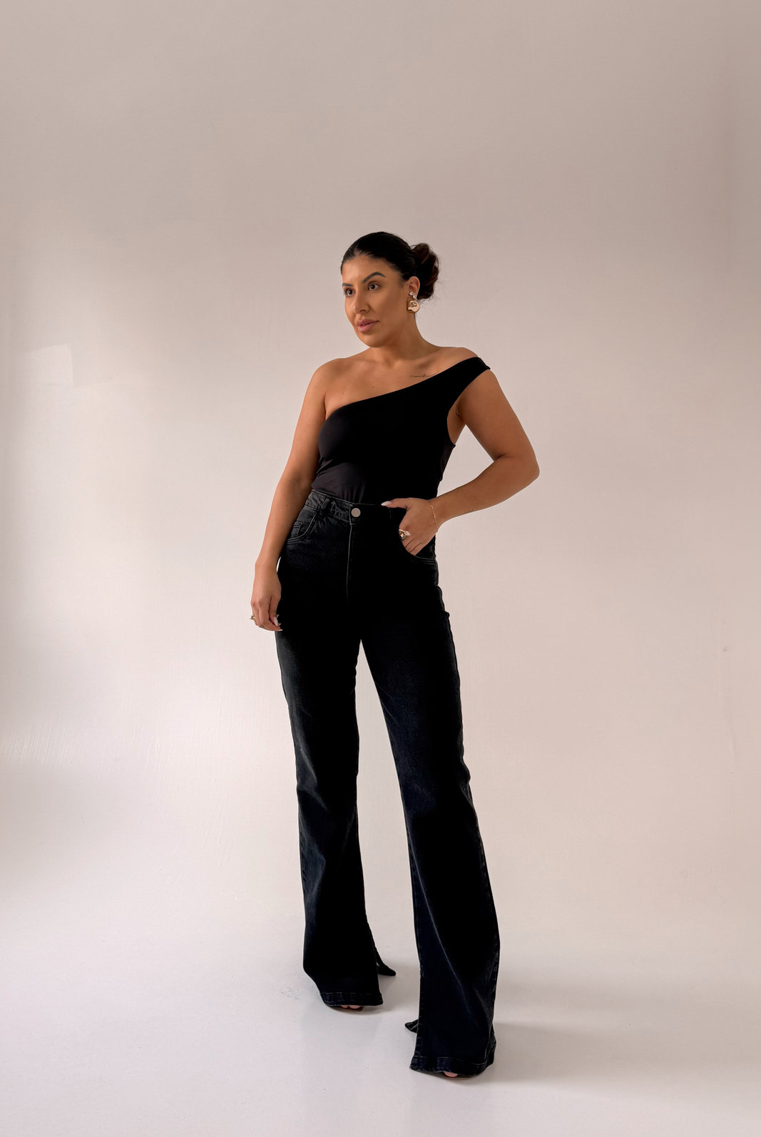 CALÇA JEANS POWER BOOT CUT ELOISA NIAH CALÇA JEANS POWER BOOT CUT ELOISA NIAH