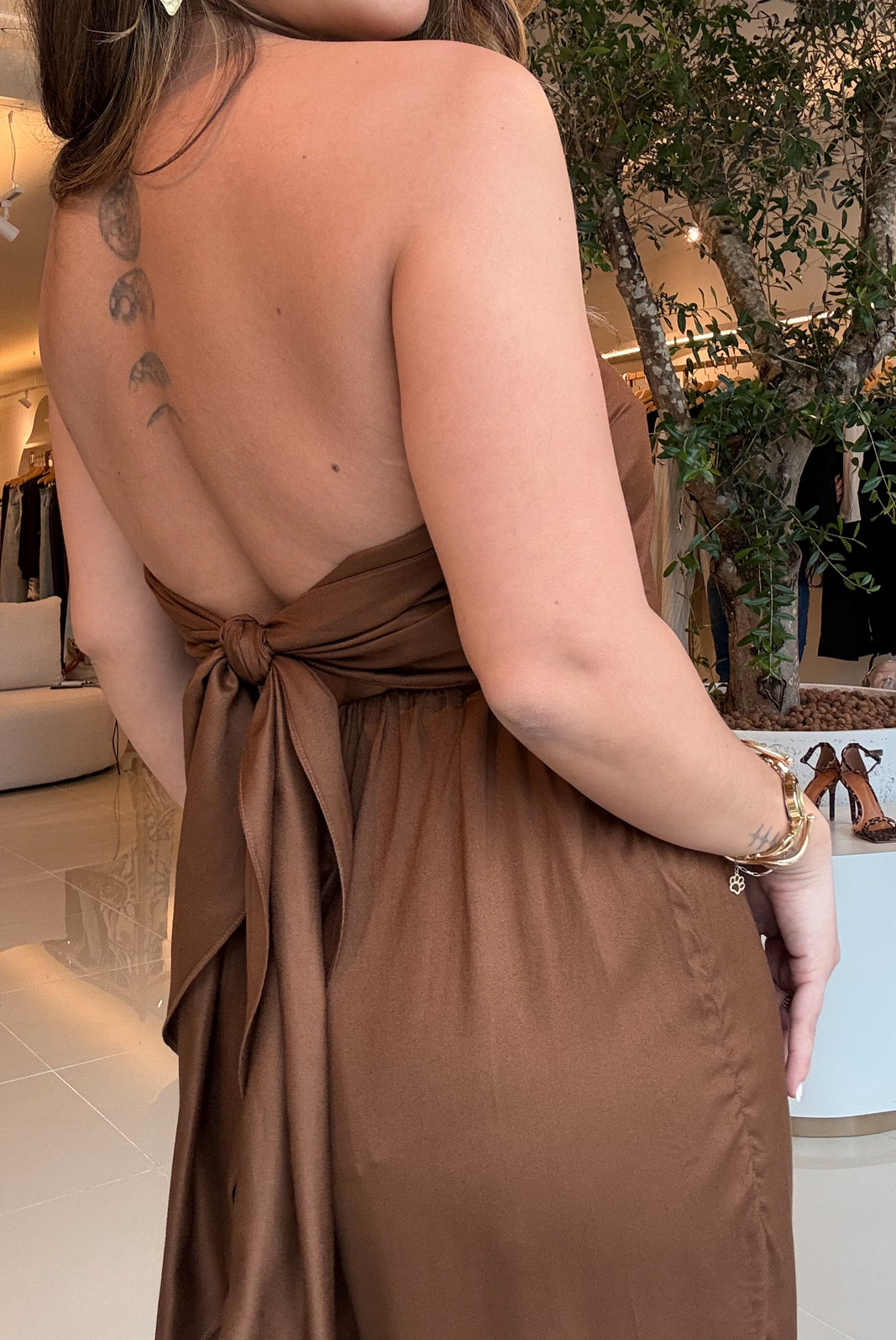 CALÇA PANTALONA COM FAIXA CAMILA BO