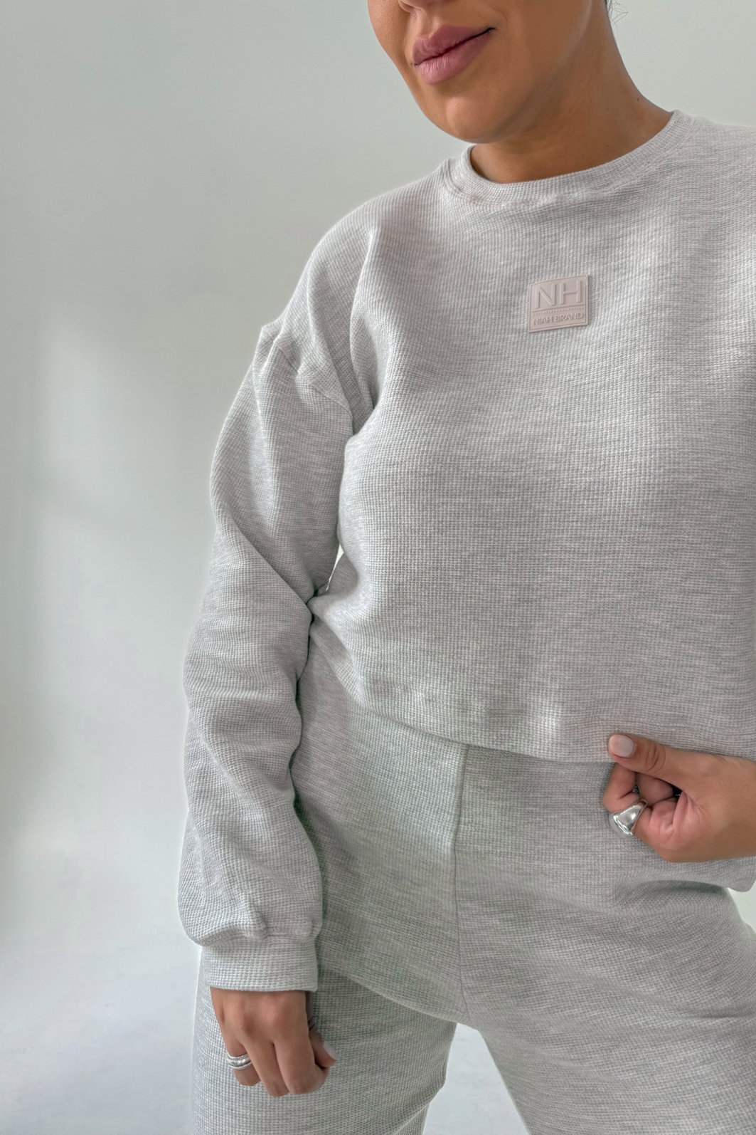 BLUSÃO CROPPED OVERSIZED CINDY NIAH