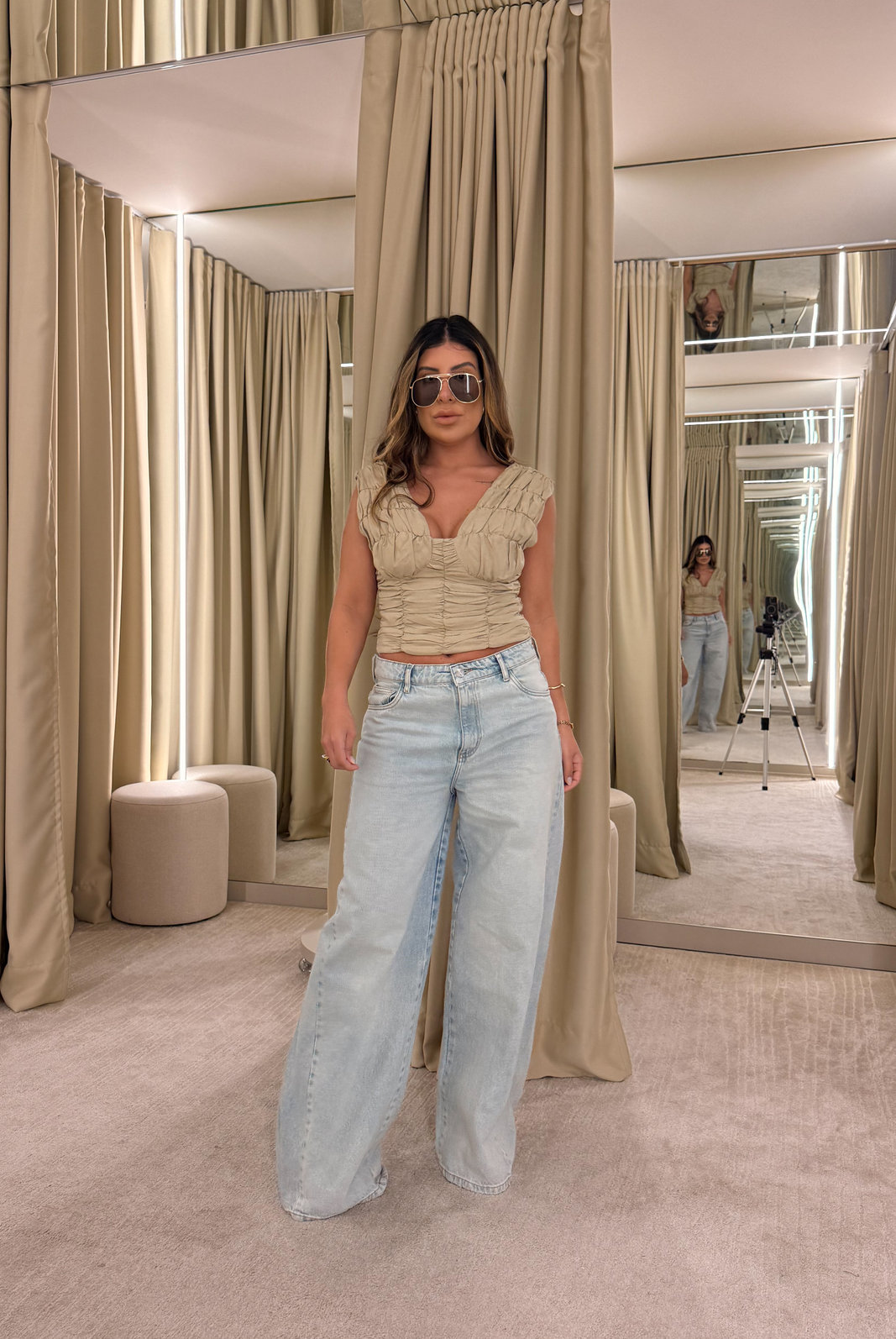 CALÇA JEANS RELAXED CINTURA MEDIA LUIZE CALÇA JEANS RELAXED CINTURA MEDIA LUIZE