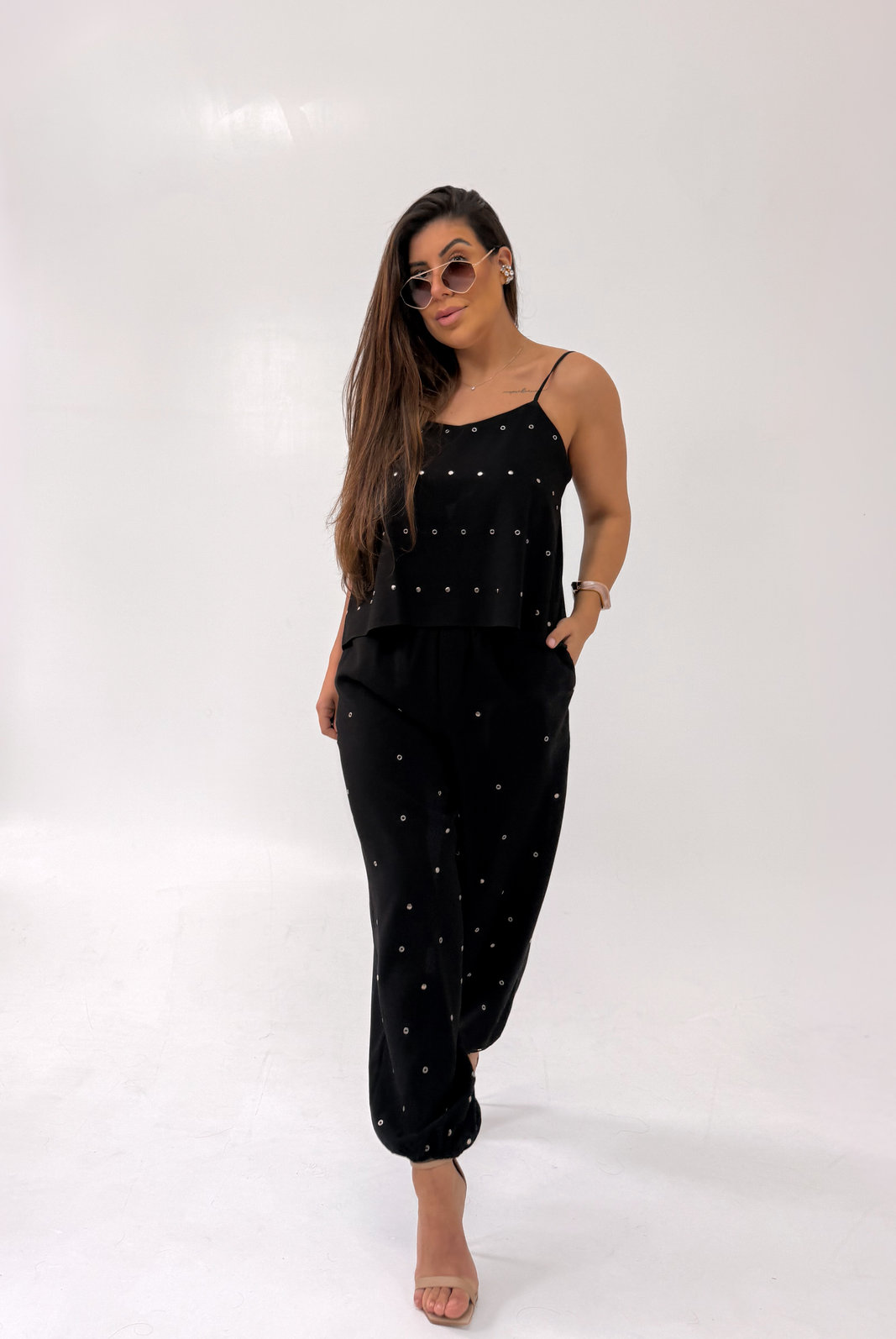 BLUSA COM APLICAÇÕES ZAIA MY