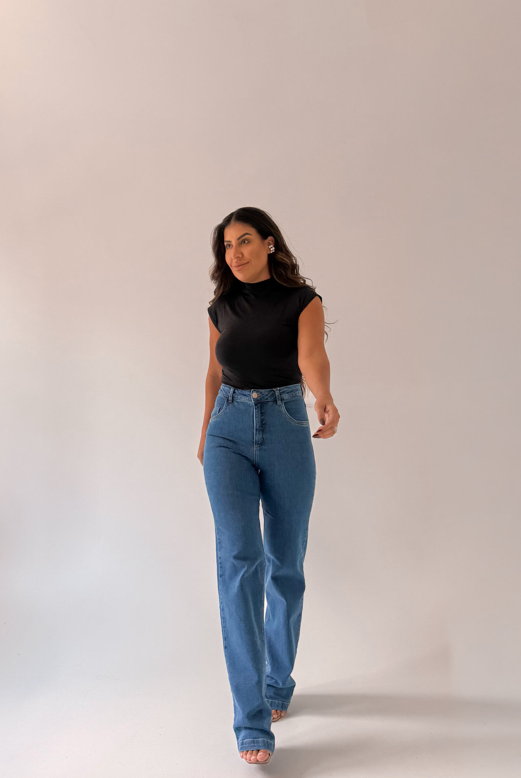 CALÇA JEANS POWER WIDE LEG STACY NIAH CALÇA JEANS POWER WIDE LEG STACY NIAH