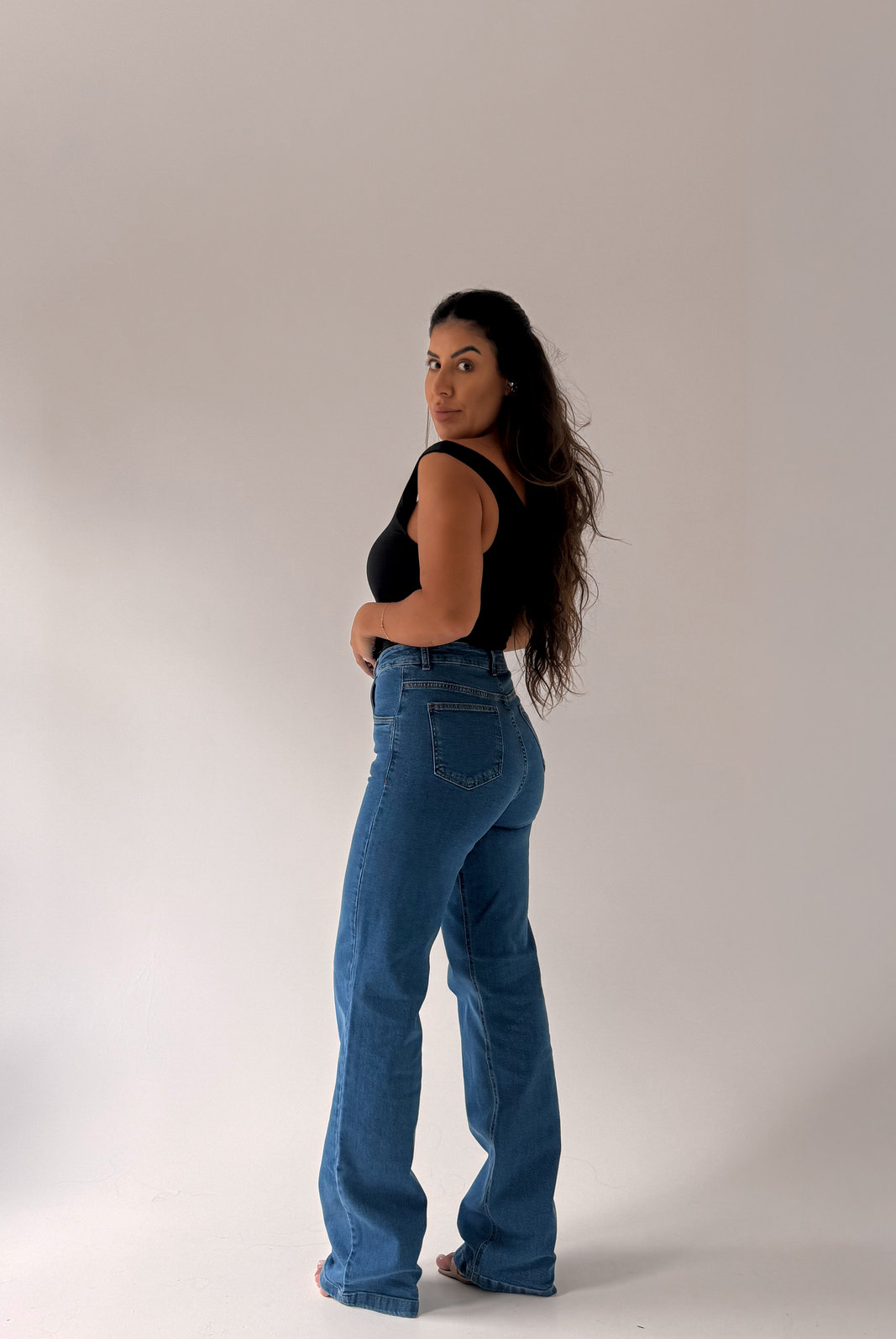 CALÇA JEANS POWER RETA STACY NIAH CALÇA JEANS POWER RETA STACY NIAH