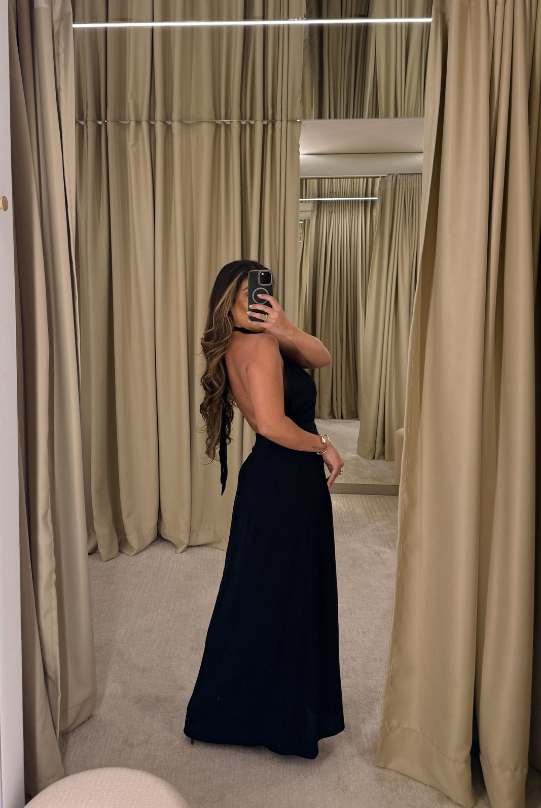 VESTIDO LONGO FRENTE ÚNICA SILVIA