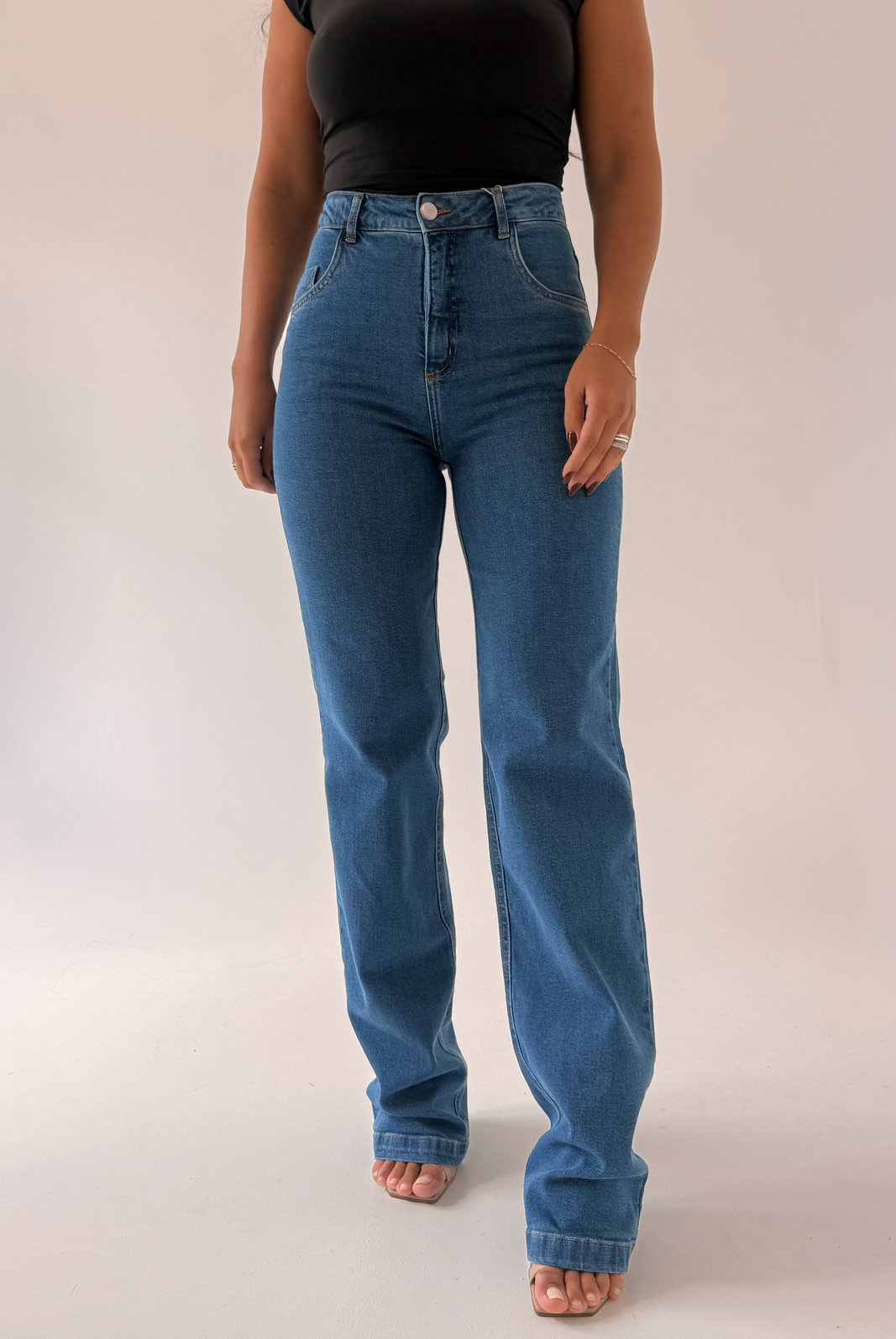 CALÇA JEANS POWER WIDE LEG STACY NIAH CALÇA JEANS POWER WIDE LEG STACY NIAH