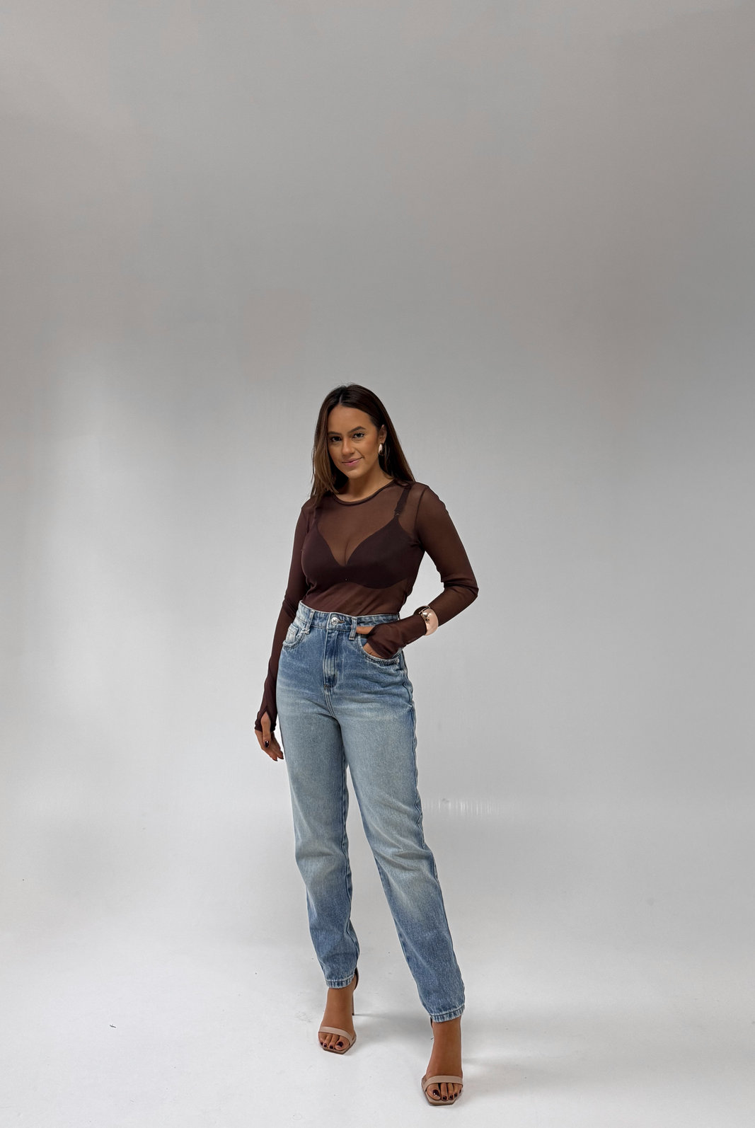 BLUSA TULE AMORA BLUSA TULE AMORA