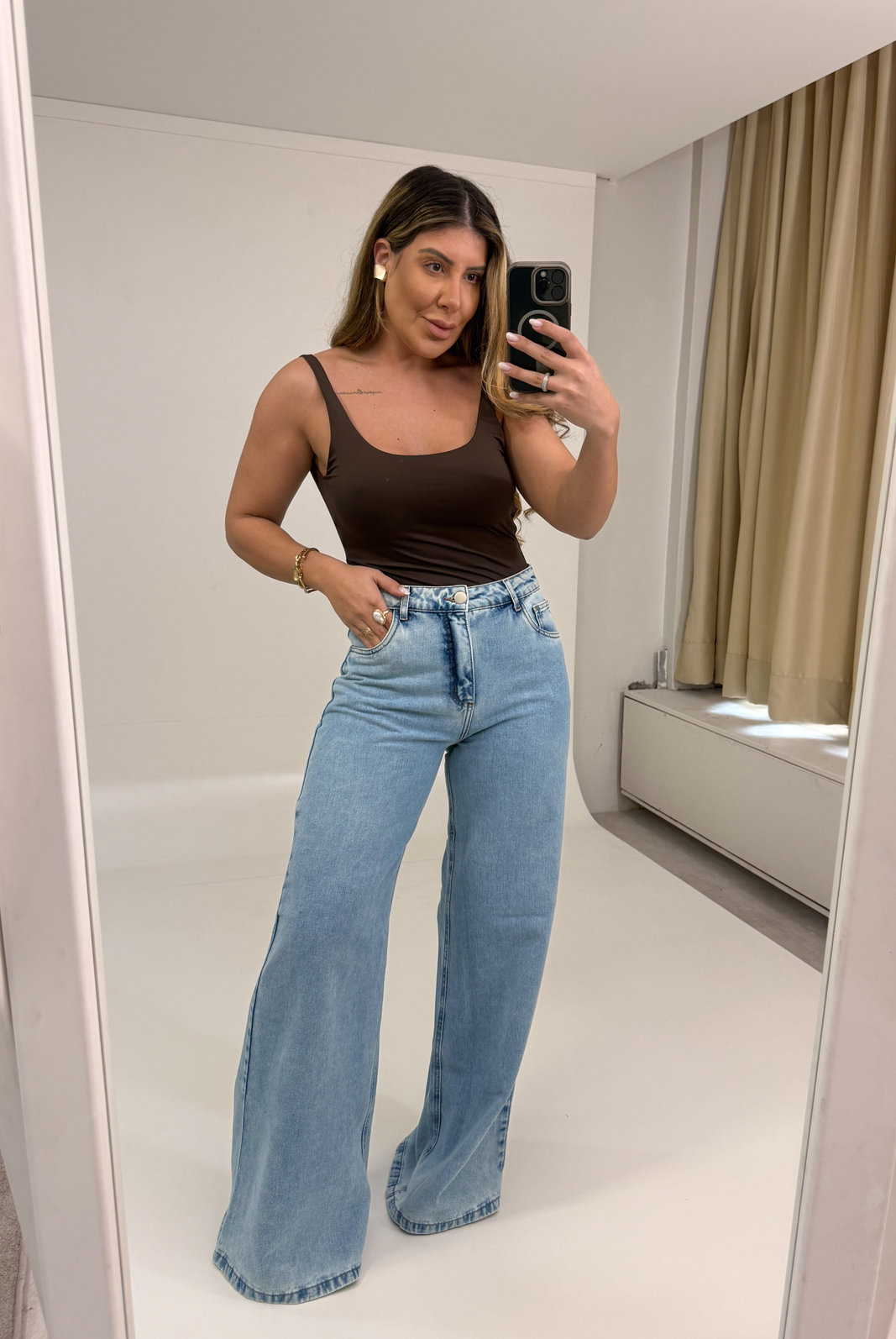 CALÇA JEANS PANTALONA JADE NIAH CALÇA JEANS PANTALONA JADE NIAH