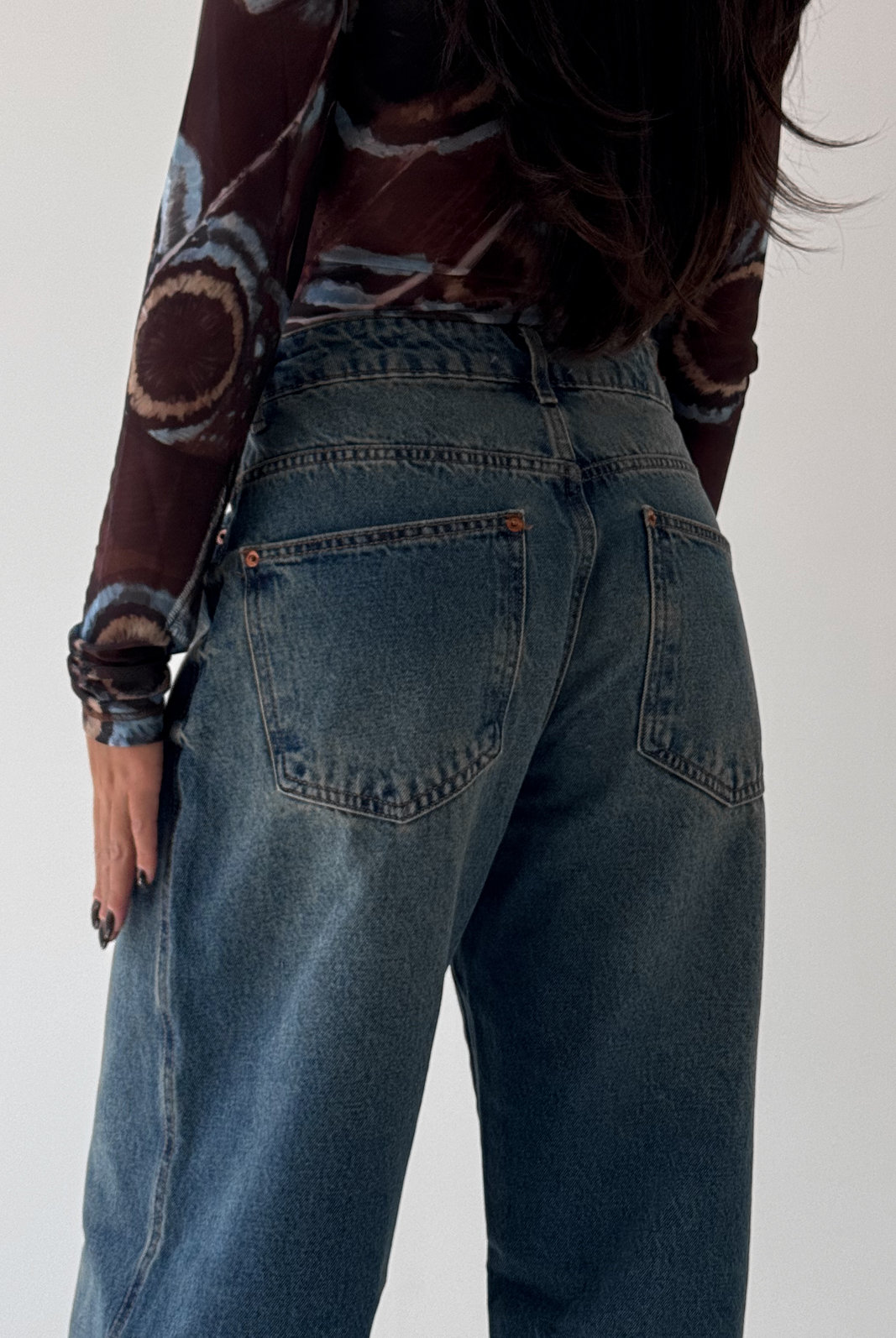 CALCA JEANS BALLON GRAZI MYFT CALCA JEANS BALLON GRAZI MYFT