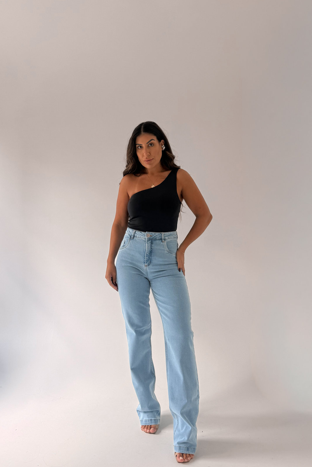 CALÇA JEANS POWER WIDE LEG LAÍS NIAH CALÇA JEANS POWER WIDE LEG LAÍS NIAH