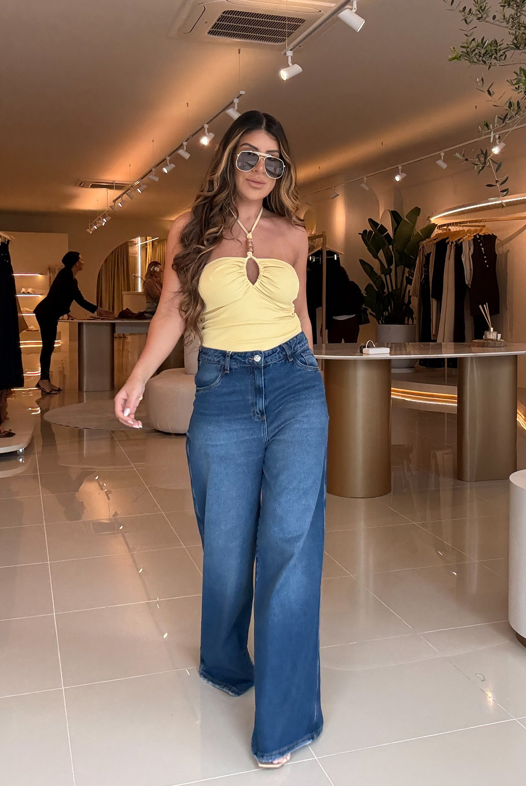 CALÇA JEANS RELAXED ESTER CALÇA JEANS RELAXED ESTER