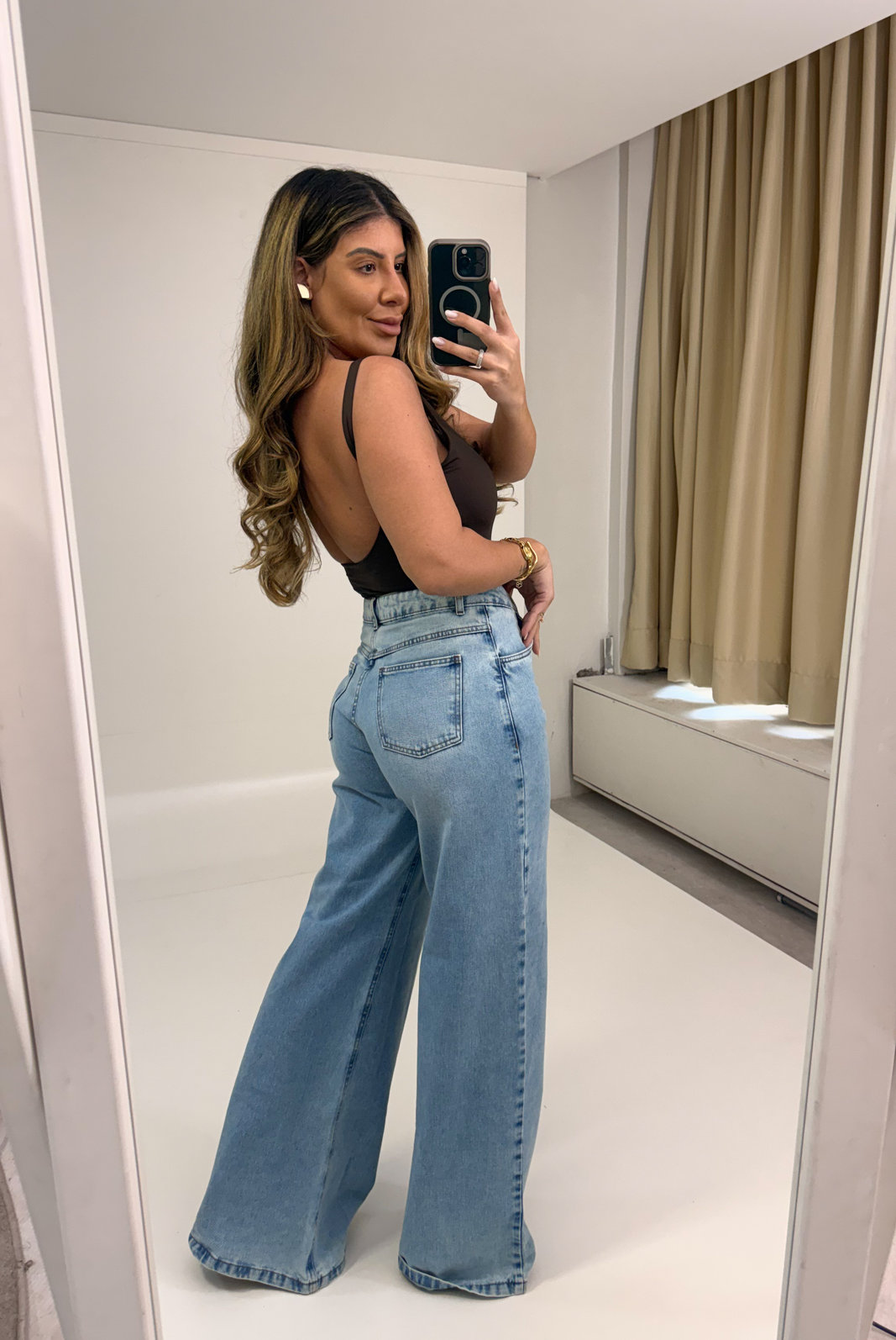 CALÇA JEANS PANTALONA JADE NIAH CALÇA JEANS PANTALONA JADE NIAH