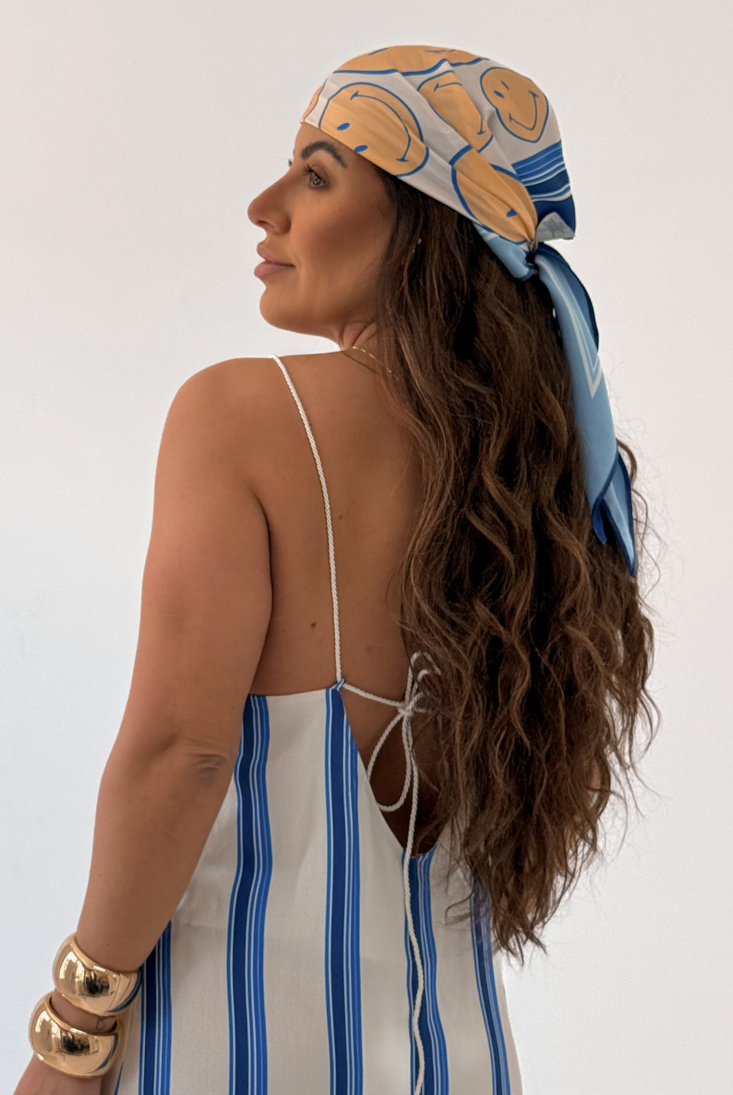 VESTIDO COM LENÇO BIANCA MY