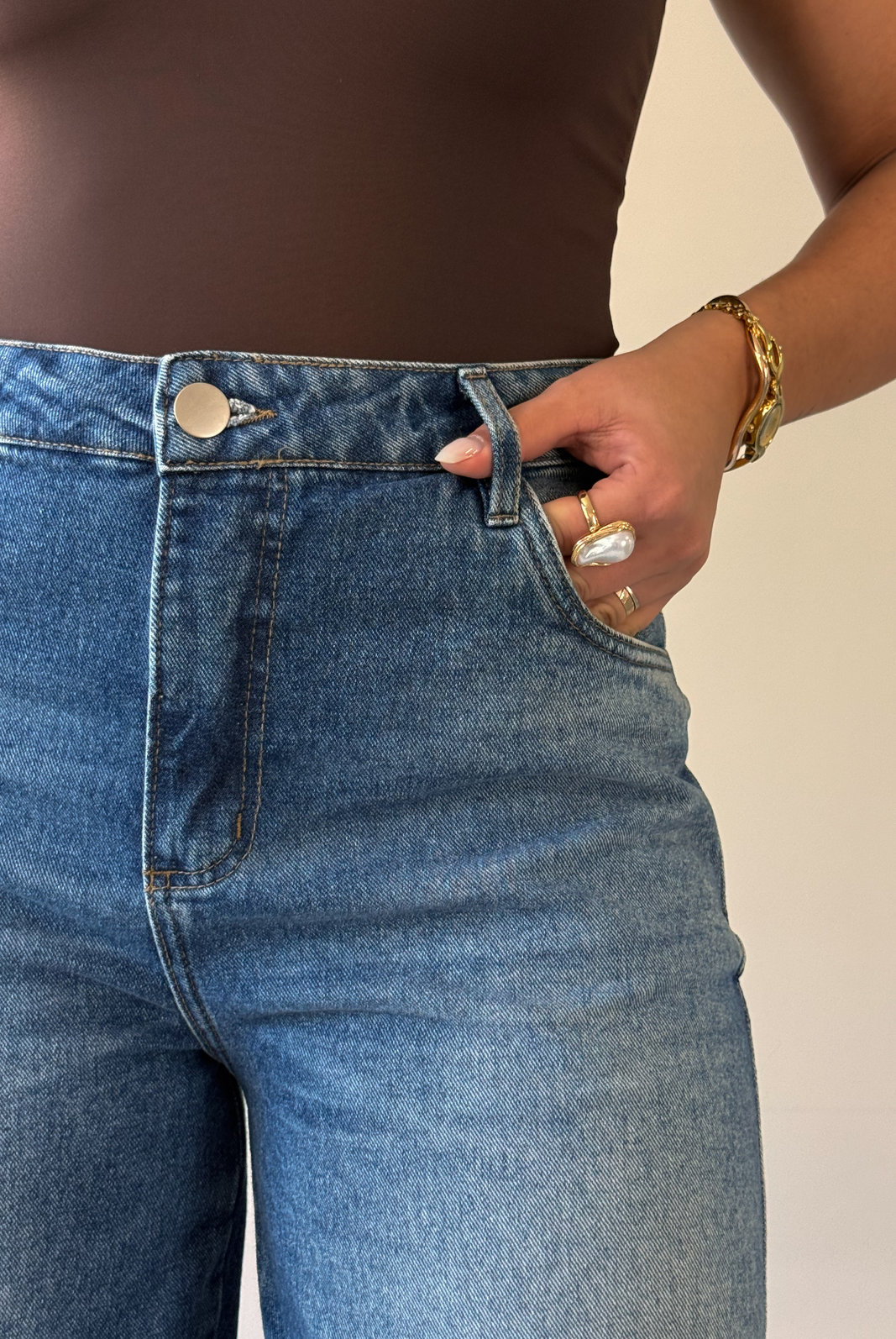 CALÇA JEANS BARREL NATALIA NIAH CALÇA JEANS BARREL NATALIA NIAH