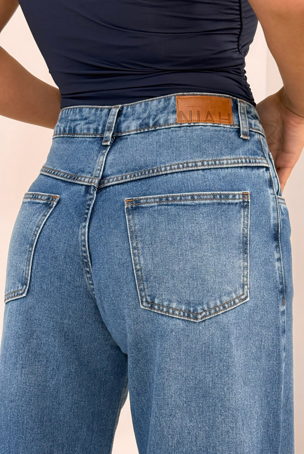 CALÇA JEANS PANTALONA LARA NIAH CALÇA JEANS PANTALONA LARA NIAH