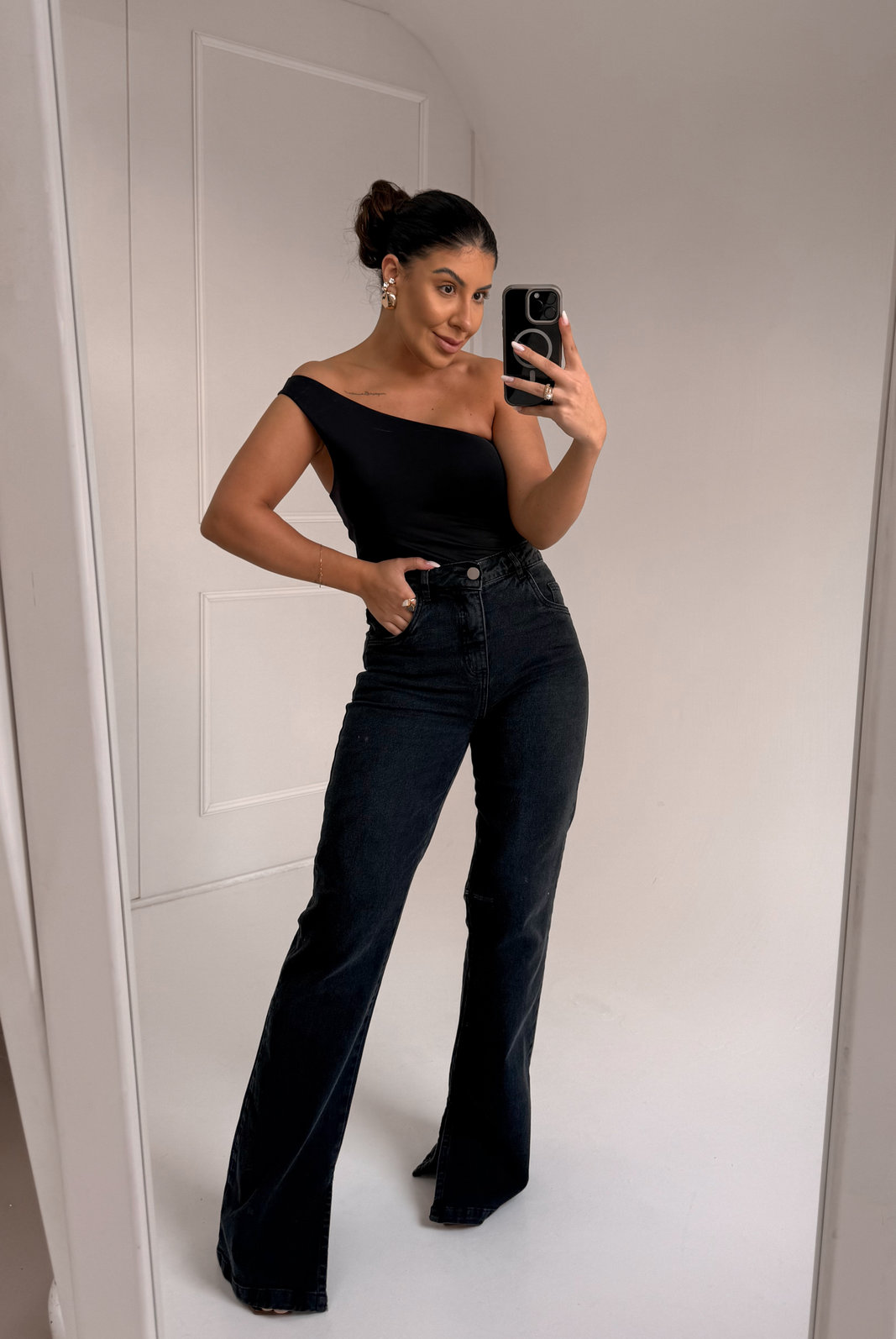 CALÇA JEANS POWER BOOT CUT ELOISA NIAH CALÇA JEANS POWER BOOT CUT ELOISA NIAH