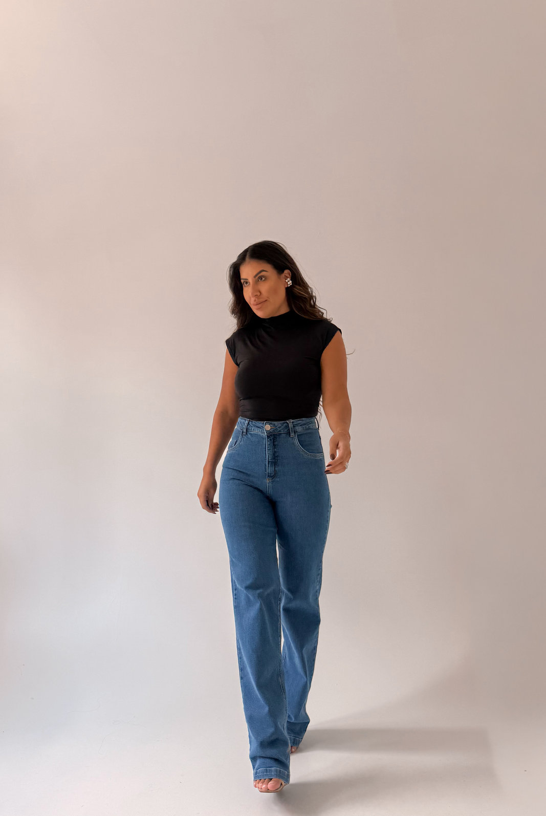 CALÇA JEANS POWER WIDE LEG STACY NIAH CALÇA JEANS POWER WIDE LEG STACY NIAH