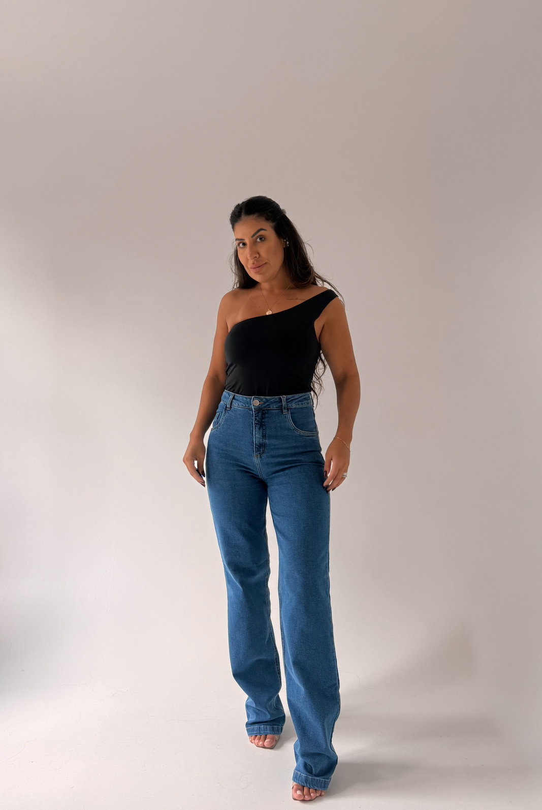 CALÇA JEANS POWER WIDE LEG STACY NIAH CALÇA JEANS POWER WIDE LEG STACY NIAH