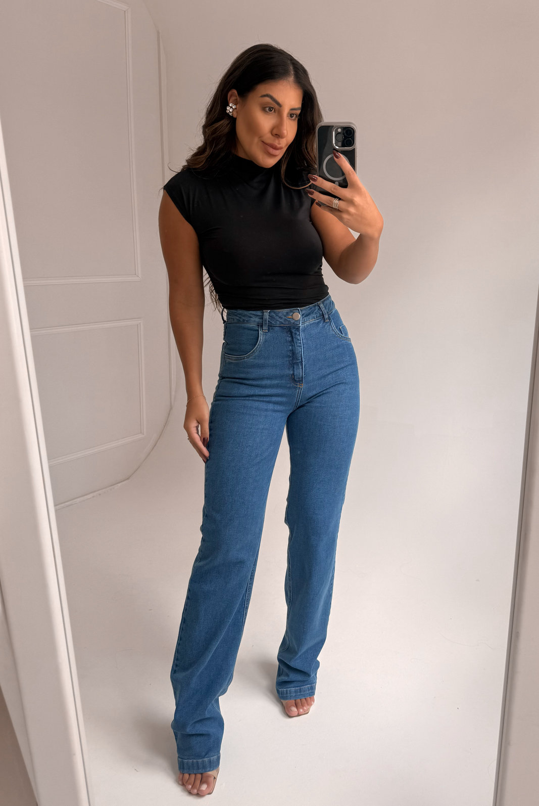 CALÇA JEANS POWER RETA STACY NIAH CALÇA JEANS POWER RETA STACY NIAH
