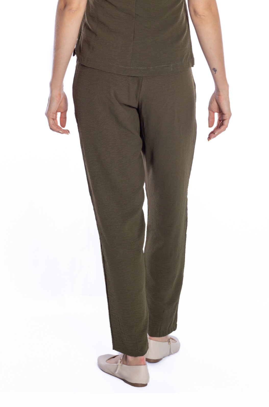 Calça Feminina Levity Tropical Verde Musgo Calça Feminina Levity Tropical Verde Musgo