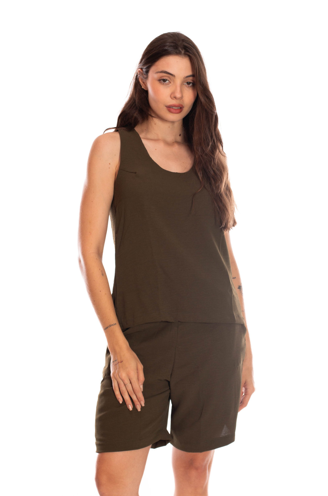 Shorts Levity Essência Verde Musgo