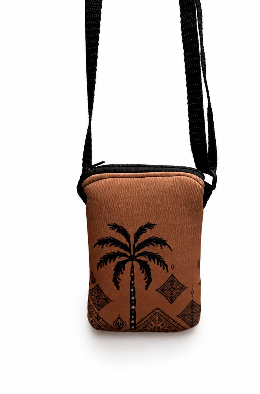 Bolsa Celular Documento Neoprene Estampada Tucano Desenhos Étnicos Bolsa Celular Documento Neoprene Estampada Tucano Desenhos Étnicos