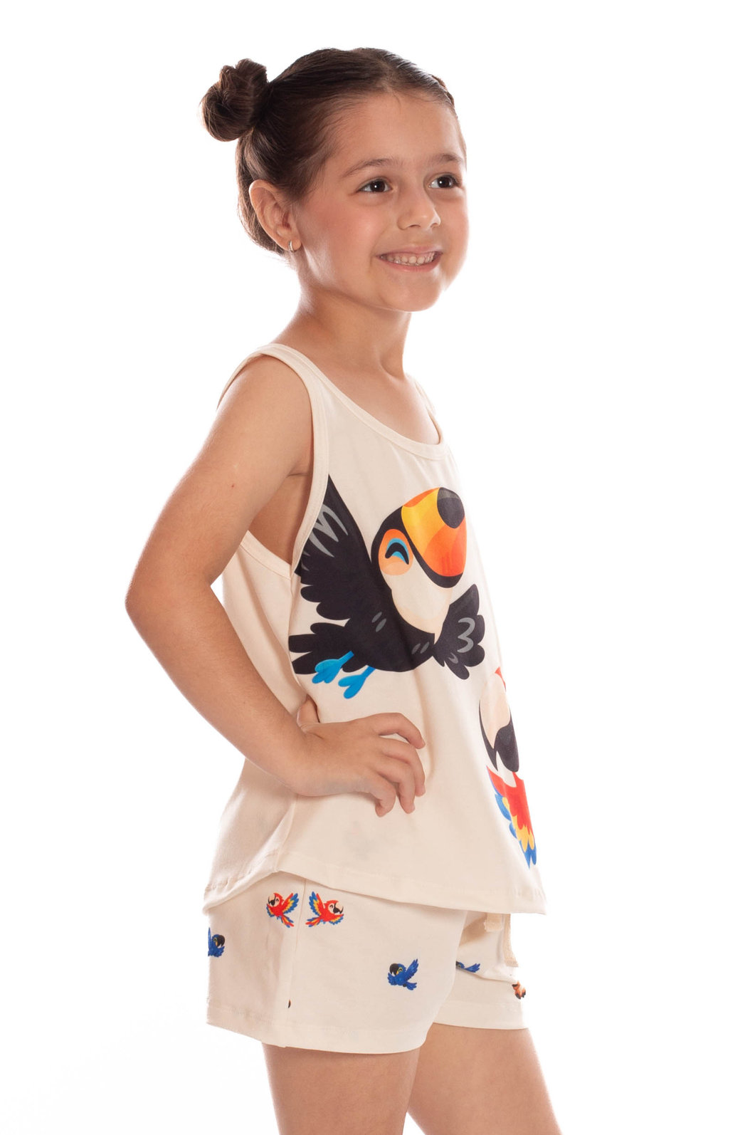Pijama Infantil Estampado Fauna Baby Off Pijama Infantil Estampado Fauna Baby Off