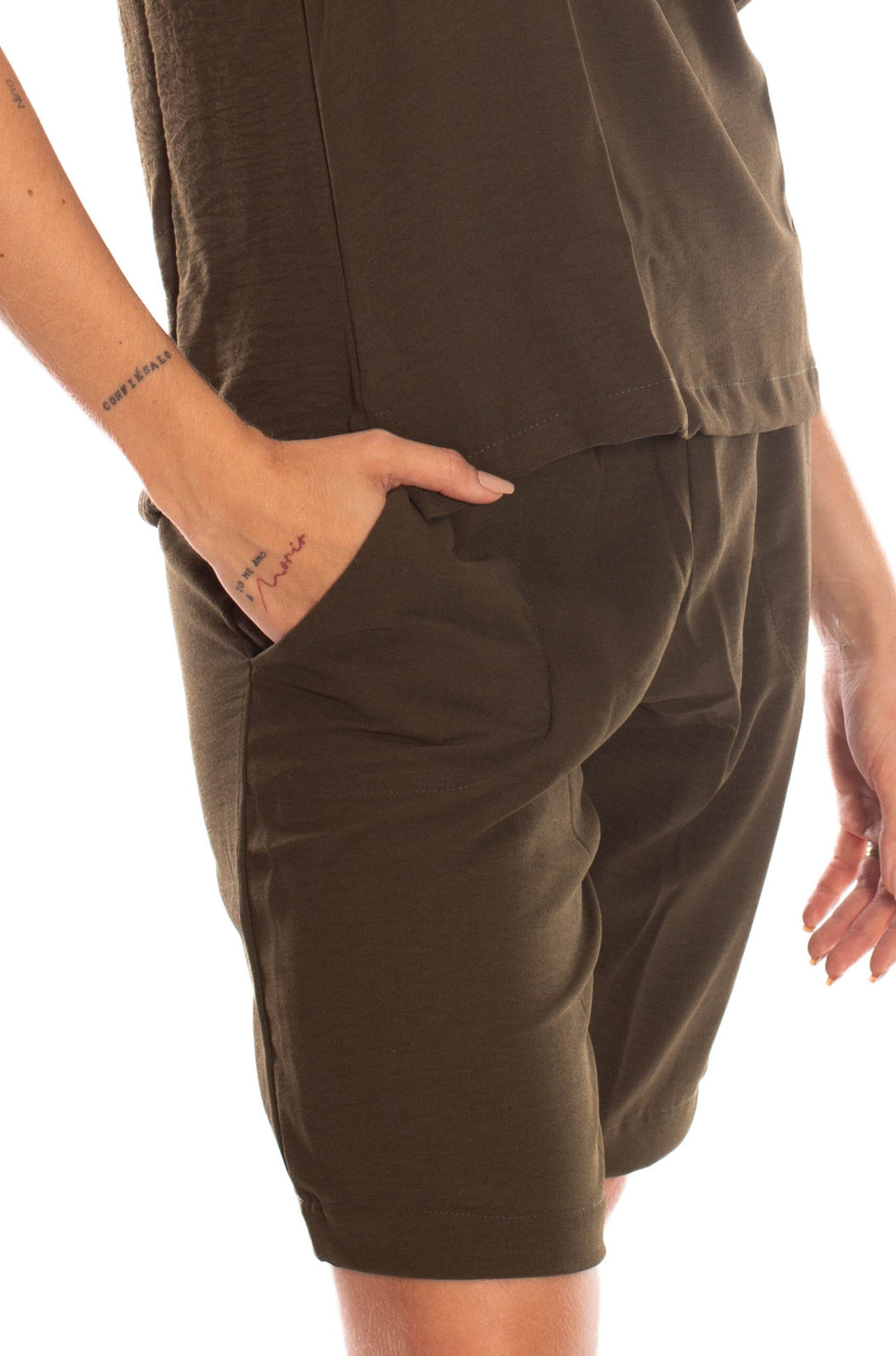 Shorts Levity Essência Verde Musgo