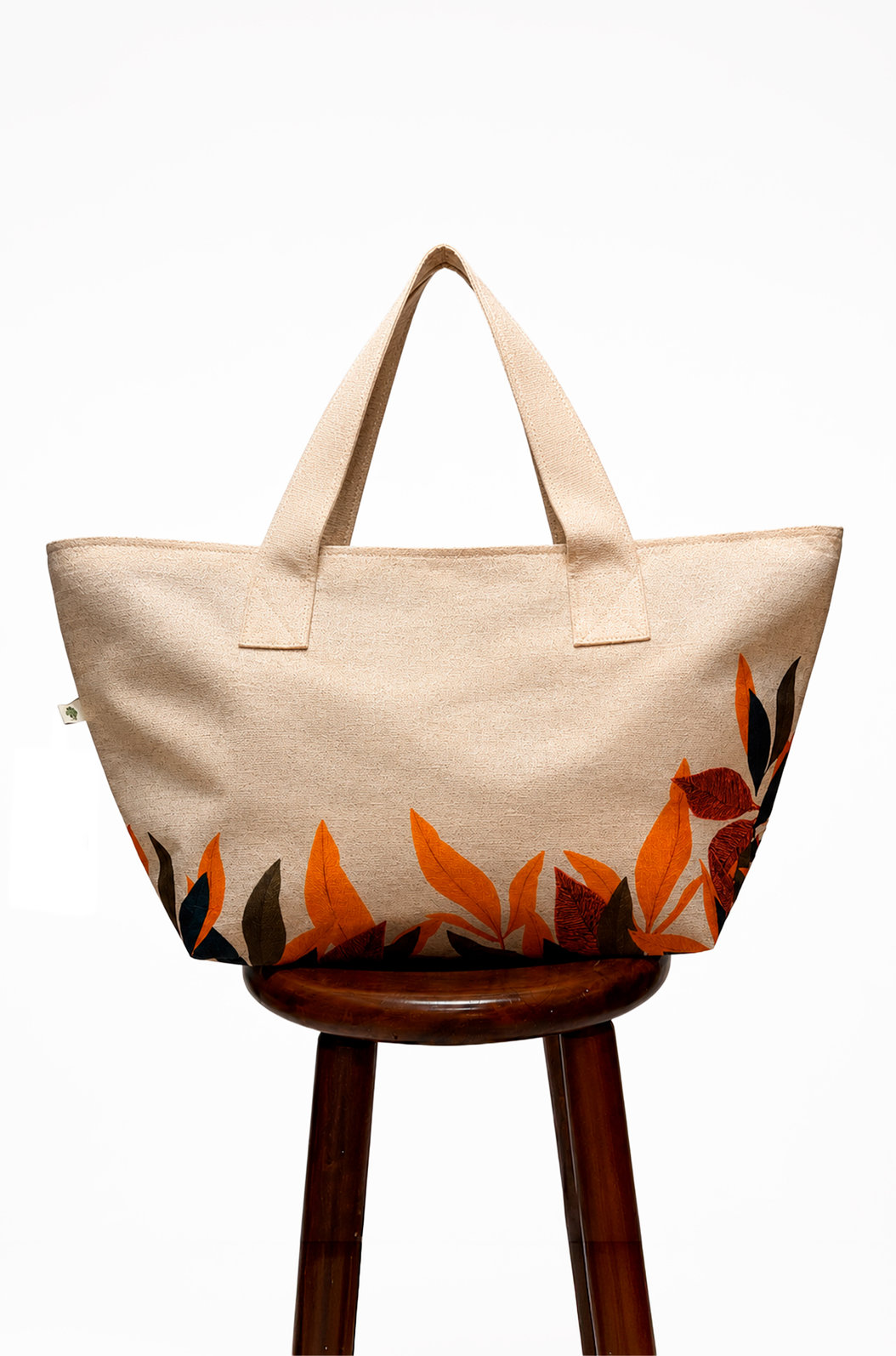 Bolsa Praia New Estampada Tucanos Tela Bordada