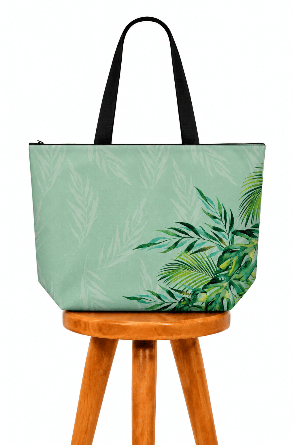 Bolsa Nylon Estampada Arara Vermelha em Pintura Bolsa Nylon Estampada Arara Vermelha em Pintura