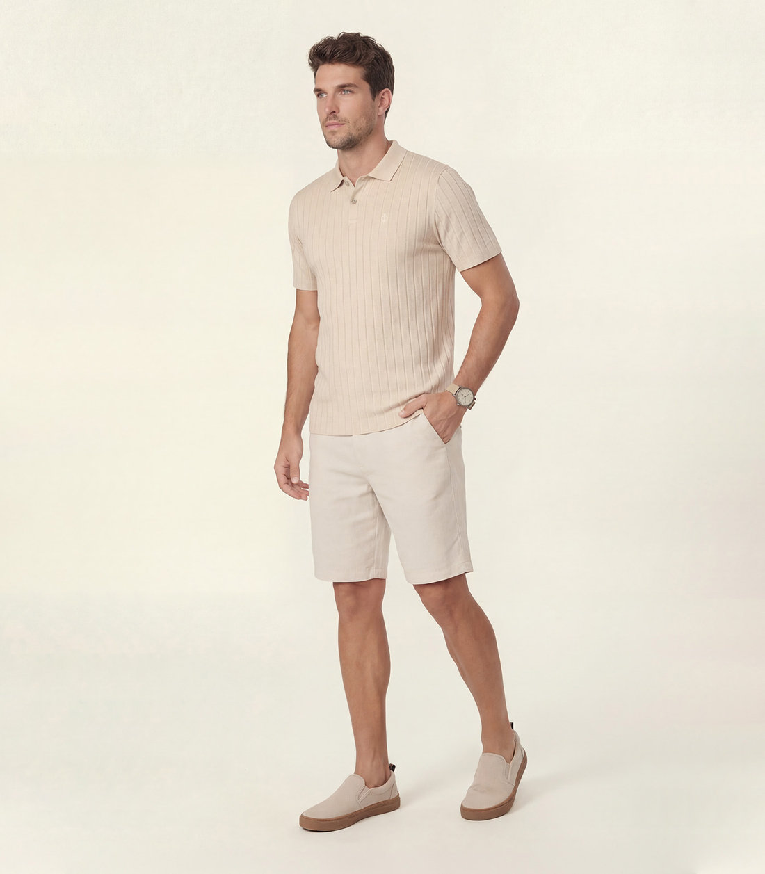 Polo Masculina Tricozinho Canelado Diametro Polo Masculina Tricozinho Canelado Diametro