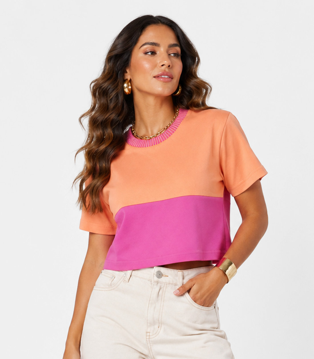 Blusa Feminina Manga Curta Endless Blusa Feminina Manga Curta Endless