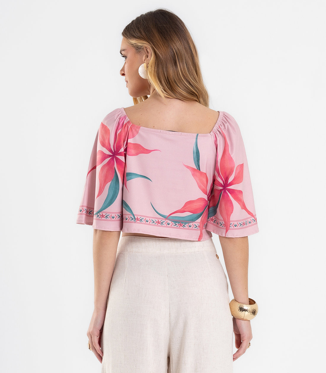 Blusa Feminina Manga Ampla Endless Blusa Feminina Manga Ampla Endless