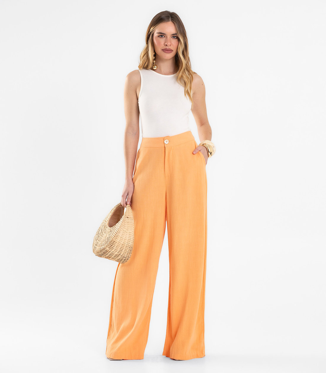 Calça Feminina Pantalona Endless Calça Feminina Pantalona Endless