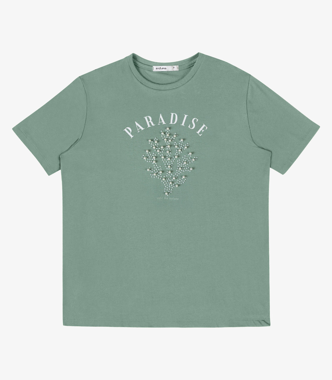 T Shirt Feminina Com Estampa Localizada Endless T Shirt Feminina Com Estampa Localizada Endless