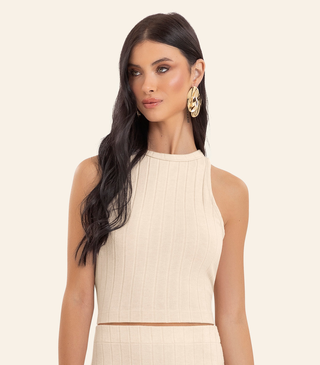 Conjunto Feminino Regata Com Saia Midi Endless Conjunto Feminino Regata Com Saia Midi Endless