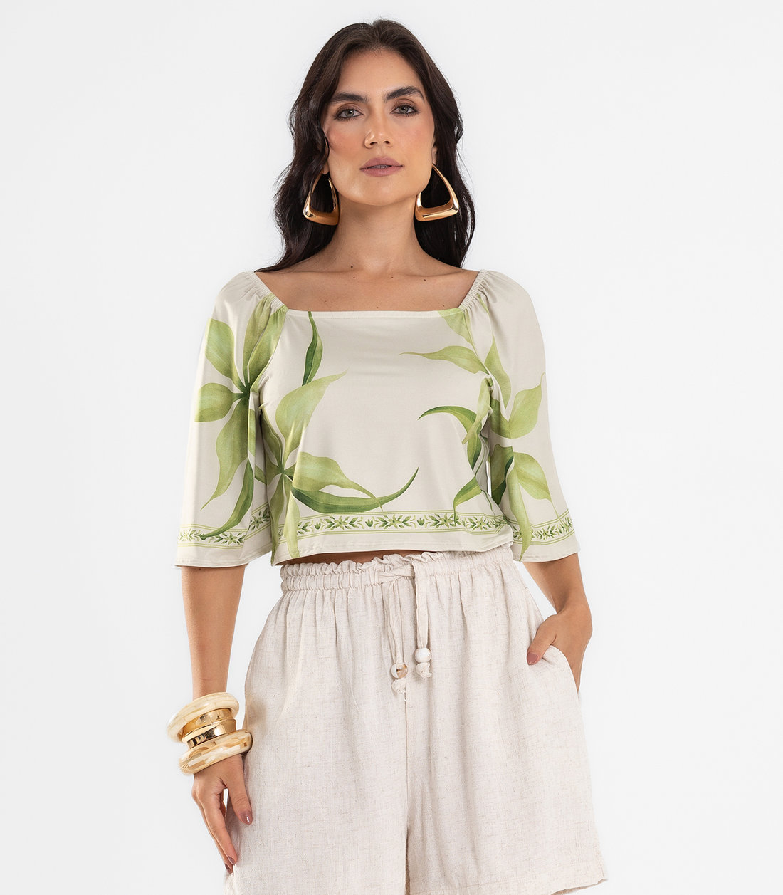 Blusa Feminina Manga Ampla Endless Blusa Feminina Manga Ampla Endless